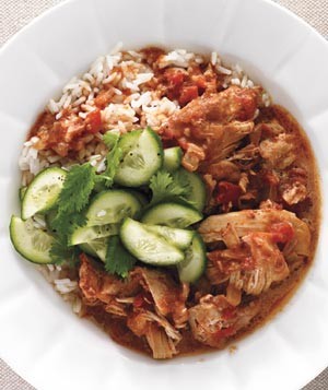 Slow-cooker chicken tikka masala