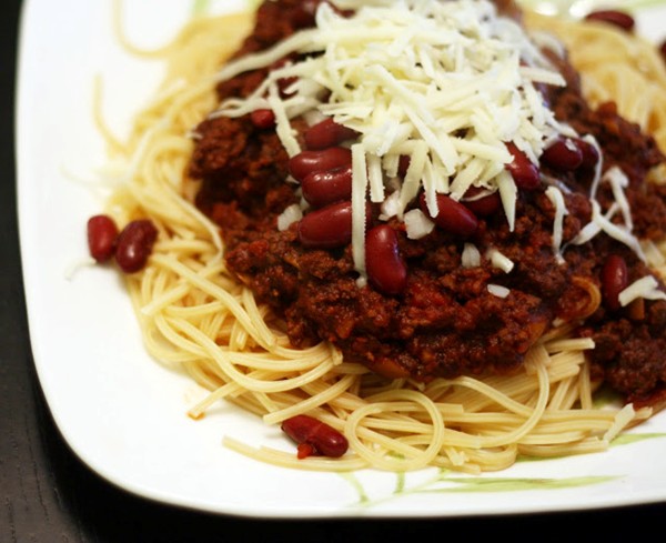 Slow cooker Cincinnati chili