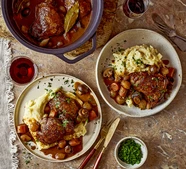 Slow-cooker coq au vin
