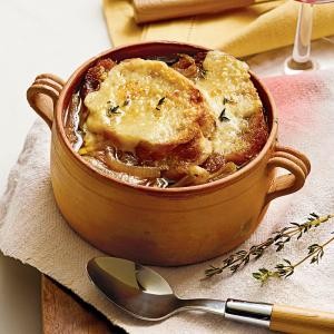 Slow cooker French onion soup