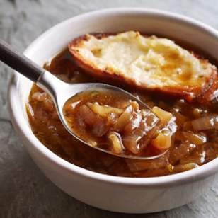 Slow-cooker French onion soup