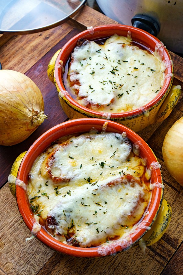 Slow cooker French onion soup