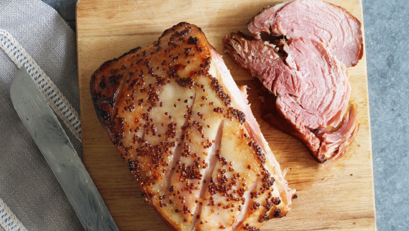 Slow cooker gammon 