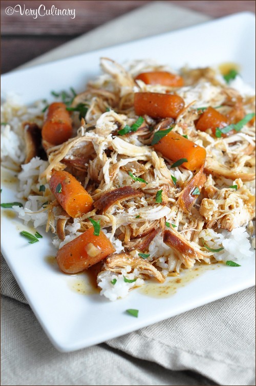 Slow cooker garlic and brown sugar chicken recipe Eat Your Books