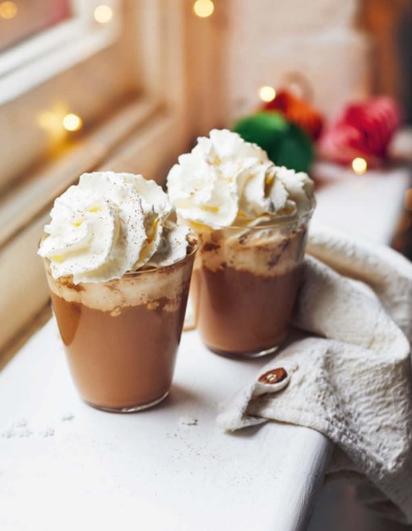 Slow cooker gingerbread latte