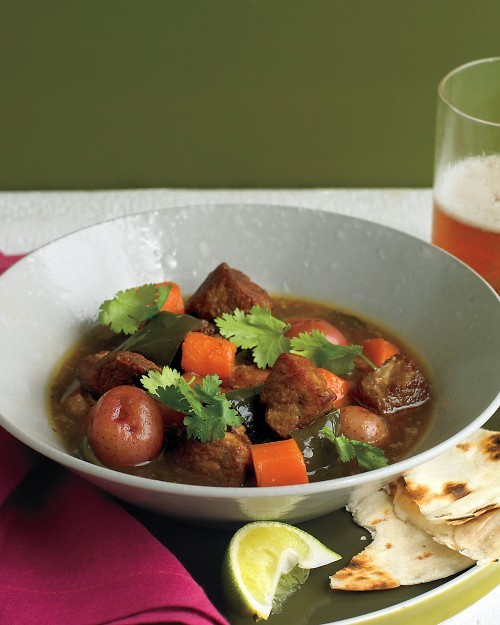 Slow-cooker green chili