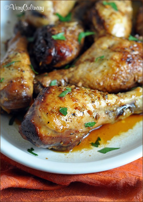 Slow cooker honey-soy chicken drumsticks