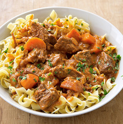 Slow-cooker Hungarian goulash