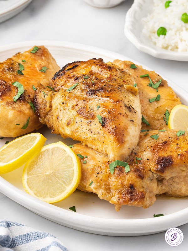 Slow cooker Italian lemon chicken