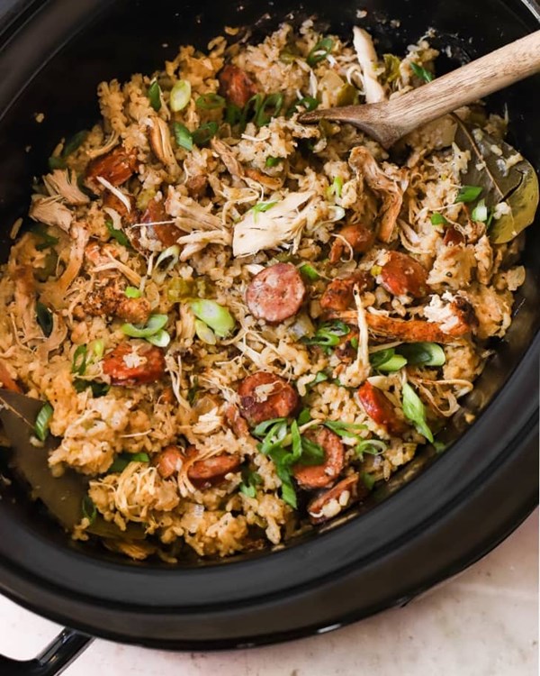 Slow cooker jambalaya