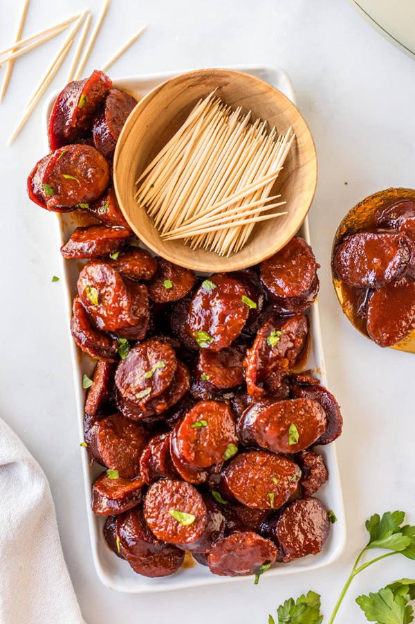 Slow cooker kielbasa