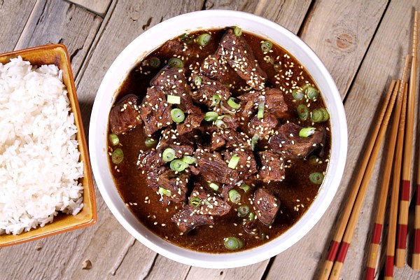 Slow-cooker Korean beef