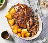 Slow cooker lamb shoulder