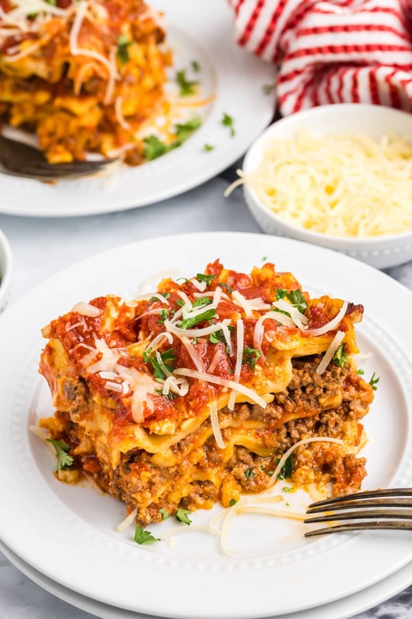 Slow cooker lasagna