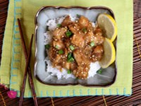 Slow cooker lemon chicken