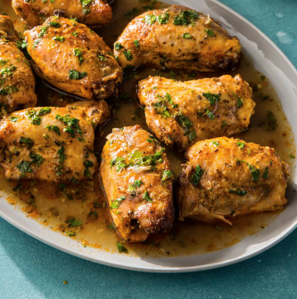 Slow-cooker lemon chicken