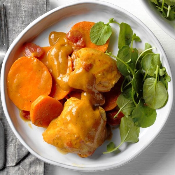 Slow-cooker Malaysian chicken