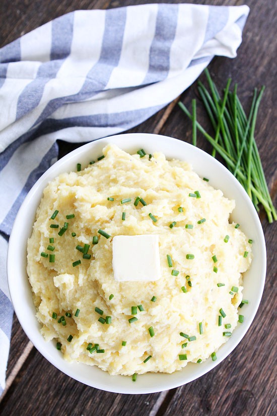 Slow cooker mashed potatoes