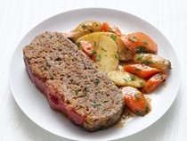 Slow-cooker meatloaf