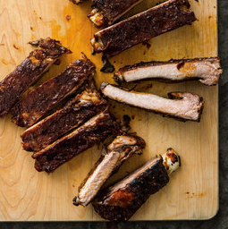 Slow-cooker Memphis-style wet ribs