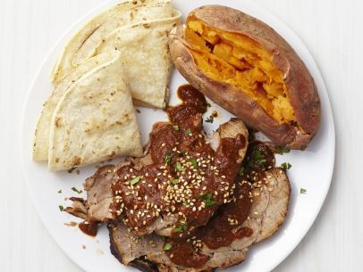 Slow-cooker mole pork