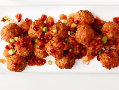 Slow-cooker Moroccan turkey meatballs