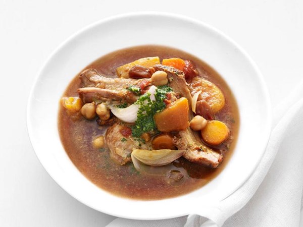 Slow-cooker Moroccan turkey stew