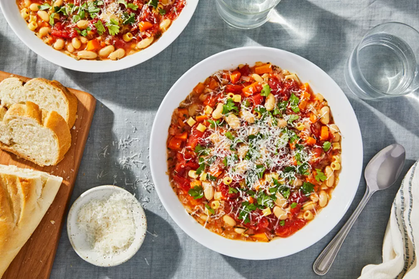 Slow-cooker pasta e fagioli
