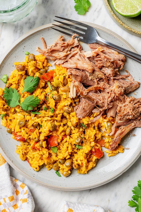 Slow cooker pernil