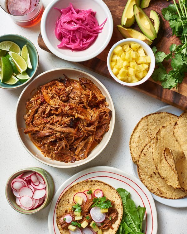 Slow cooker pork carnitas