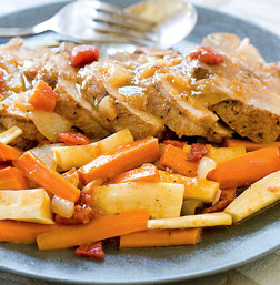 Slow-cooker pork pot roast
