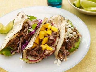 Slow-cooker pork tacos
