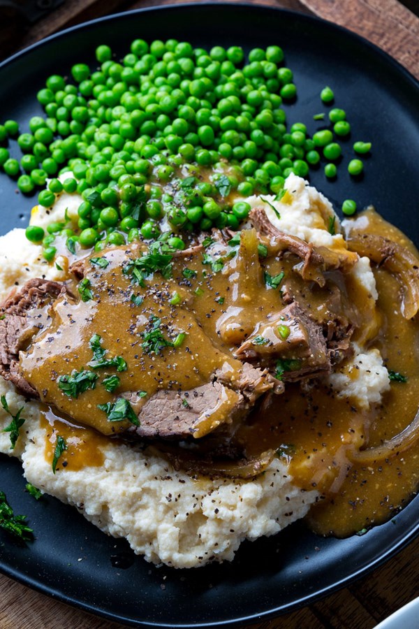 Slow cooker pot roast