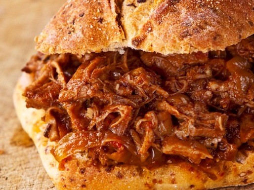 Slow cooker pulled pork with Dr Pepper