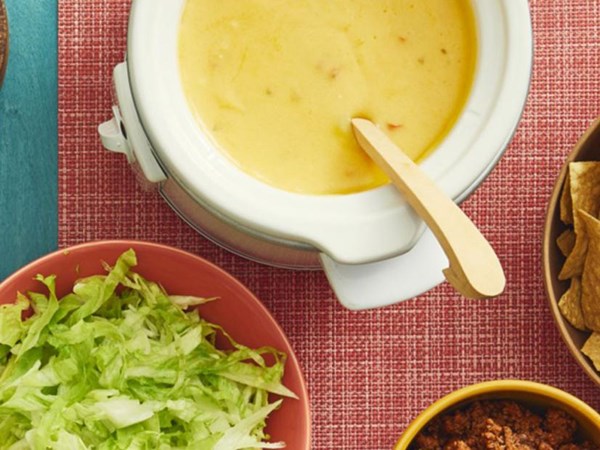 Slow-cooker queso