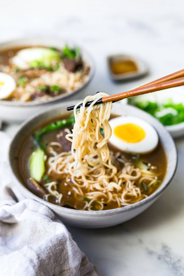 Slow cooker ramen