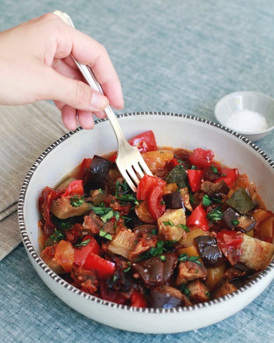 Slow-cooker ratatouille