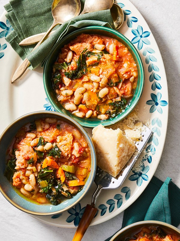 Slow cooker ribollita