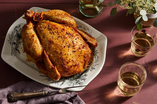 Slow-cooker rotisserie chicken