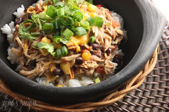 Slow cooker Santa Fe chicken