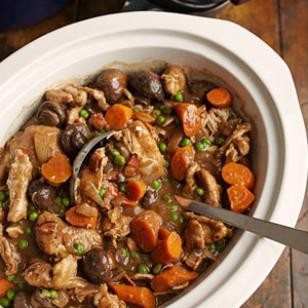 Slow-cooker stout & chicken stew