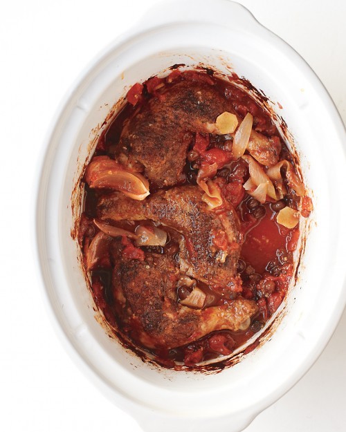 Slow-cooker sweet-and-spicy chicken