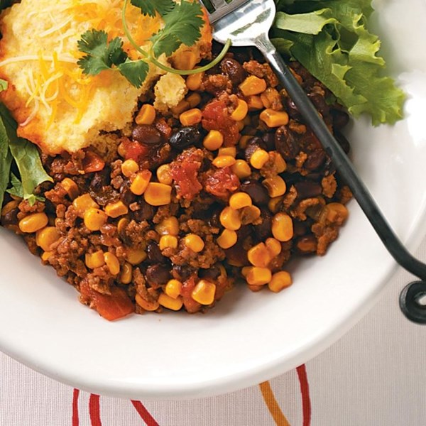 Slow cooker tamale pie