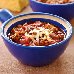Slow-cooker turkey chili