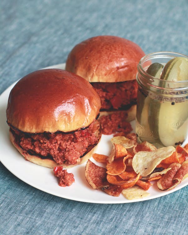 Slow-cooker turkey sloppy Joes