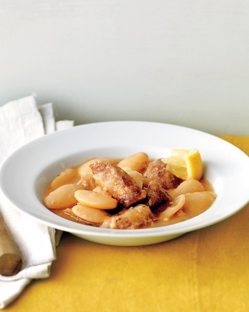 Slow-cooker turkey stew with lima beans