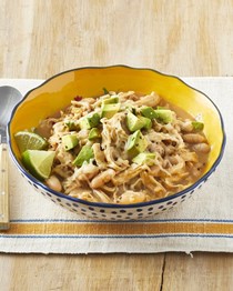 Slow-cooker white chicken chili