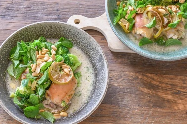 Slow lime & coconut chicken 