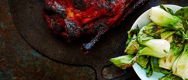 Slow-roast duck with sweet tamarind