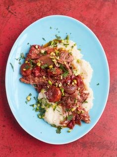 Slow-roast shoulder of lamb with anchovy